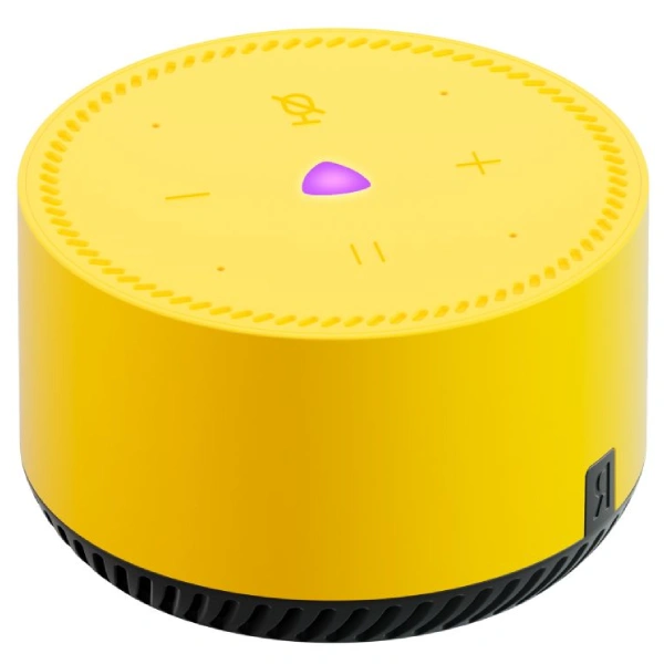 Умная колонка Яндекс Лайт YNDX-00025 желтая купить,0