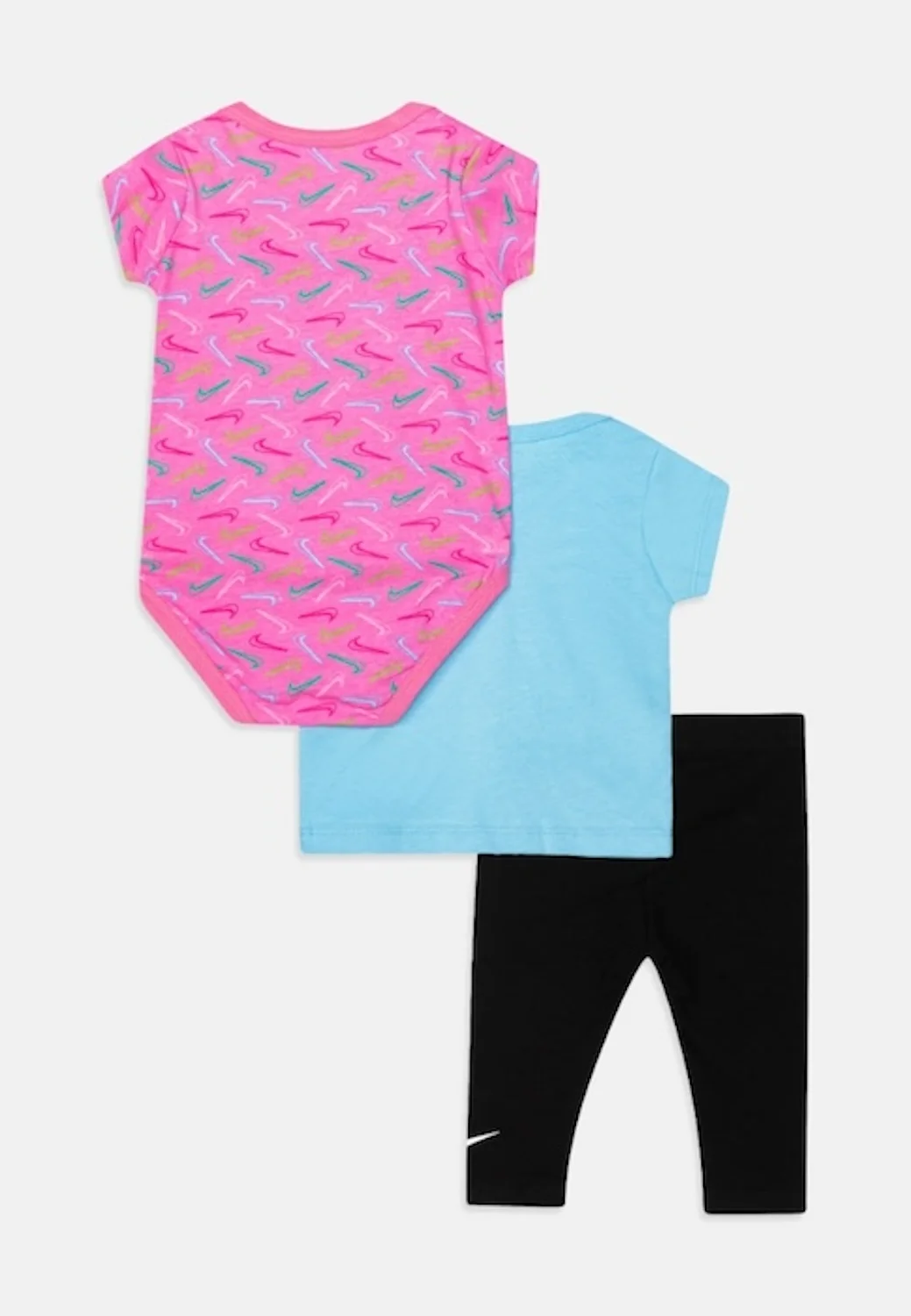Комплект для девочек Nike NKG Swoosh Logo 3 PC SET 023 06L846 50-56см 0-3M купить,NaN