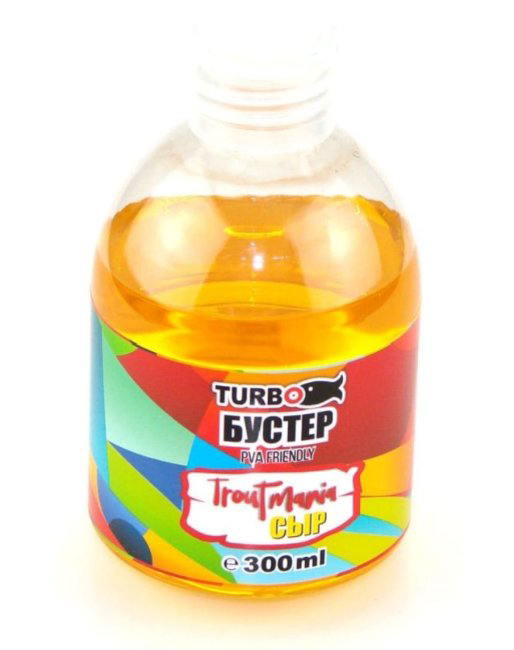 Прикормка Turbo Trout Mania Сыр 669077 300 мл купить,NaN