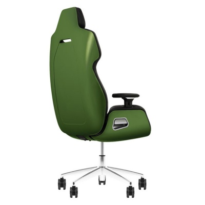 Игровое компьютерное кресло Thermaltake ARGENT E700 Racing Green GGC-ARG-BGLFDL-01 черно-зеленое