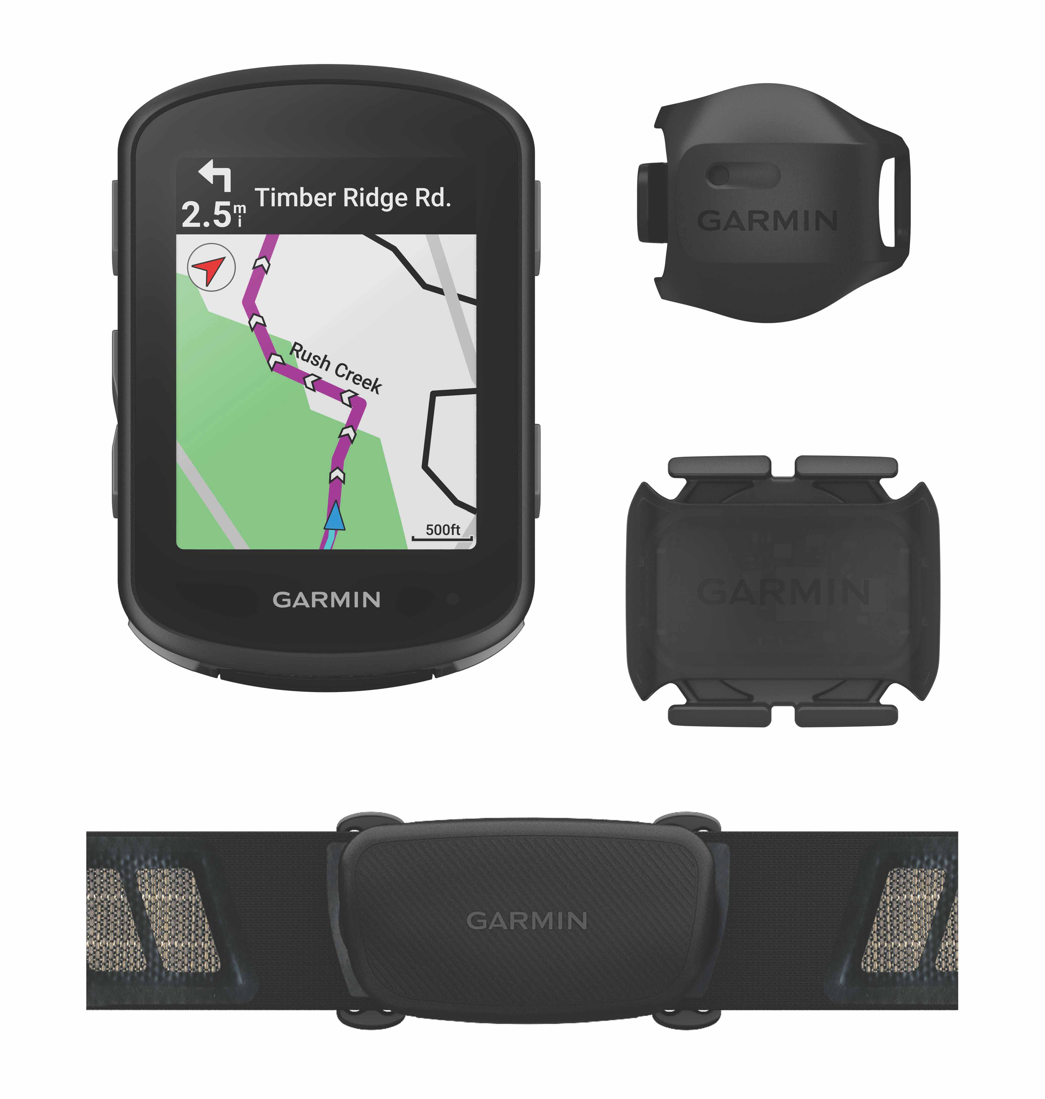 Велокомпьютер с GPS Garmin Edge 540 Bundle 010-02694-41 черный