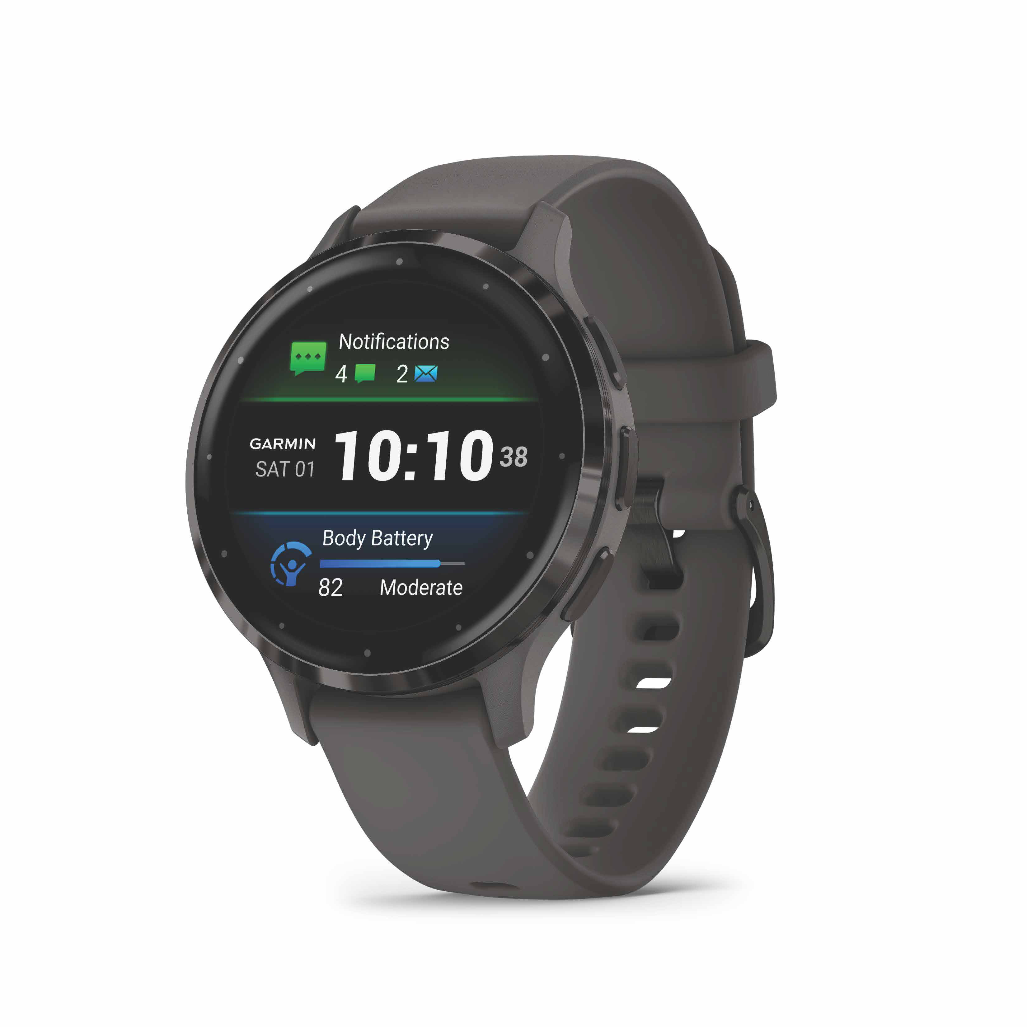 Спортивные часы Garmin Venu 3S 010-02785-00 серые купить,NaN