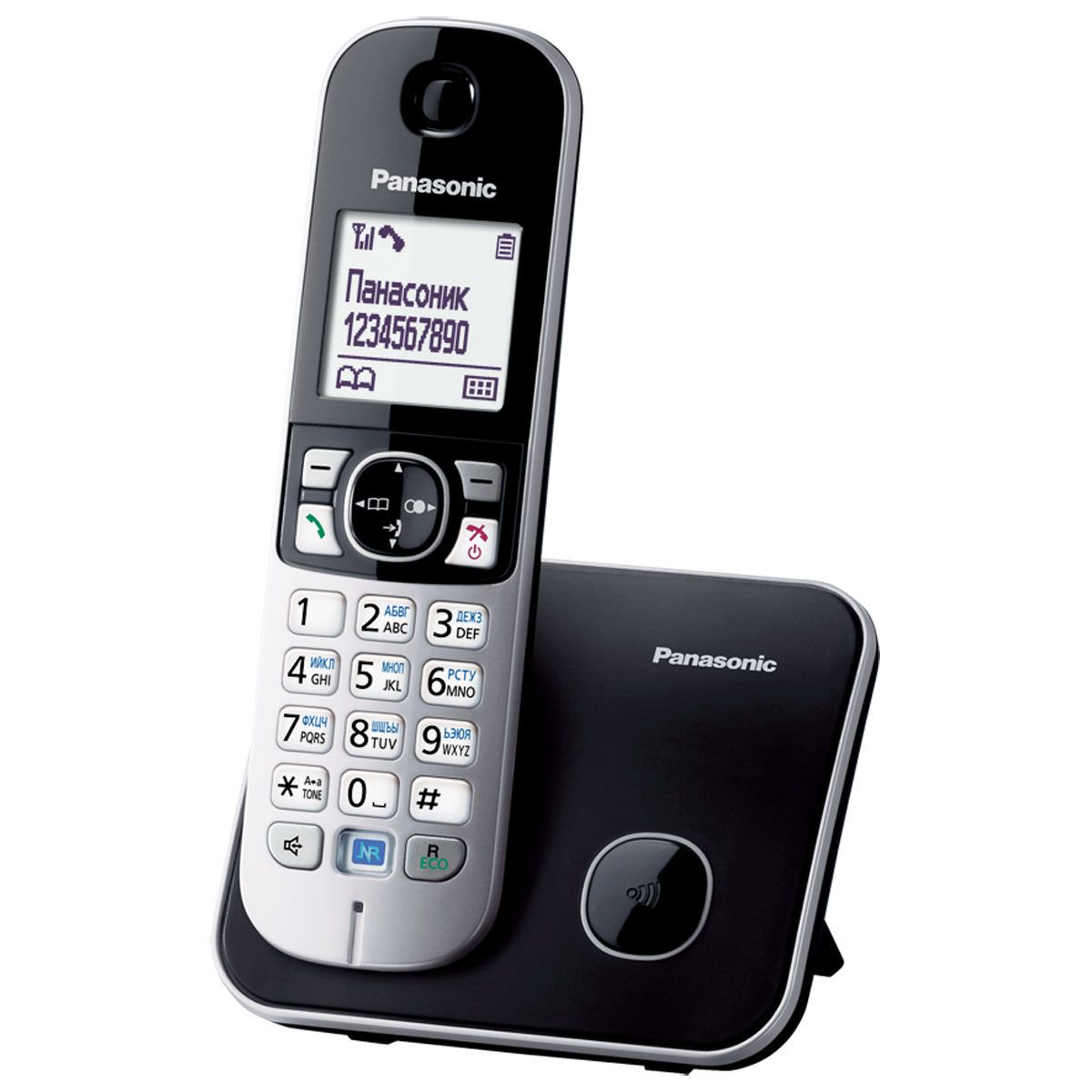 Радиотелефон Panasonic KX-TG6811 RUB черный купить,38990