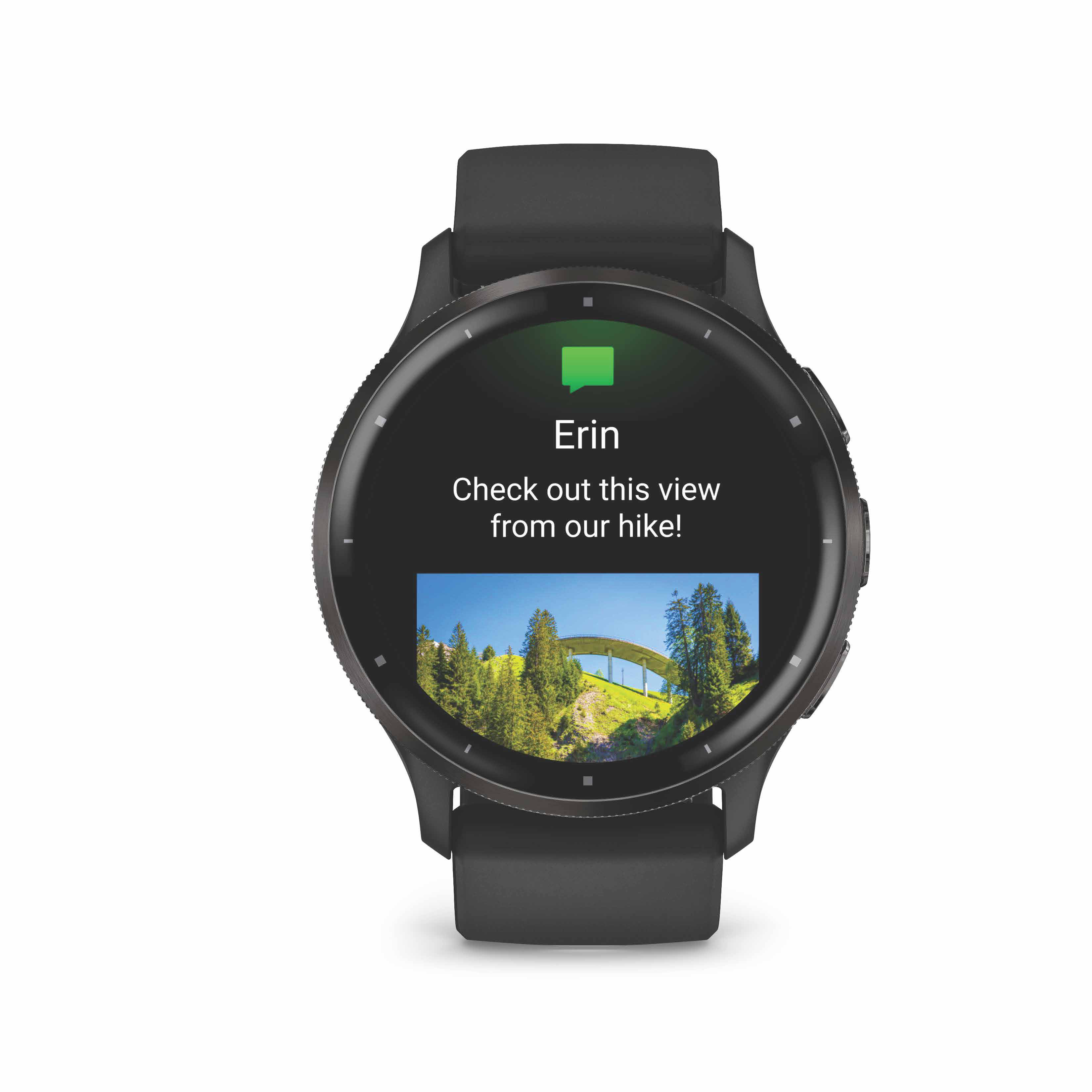 Спортивные часы Garmin Venu 3 010-02784-01 черные купить,476490