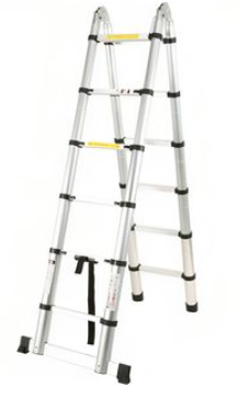 Лестница телескопическая Profset DLT706B 3.8 м 12 ступеней