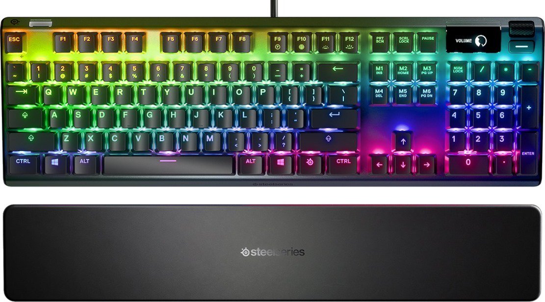 Клавиатура SteelSeries Apex Pro черная