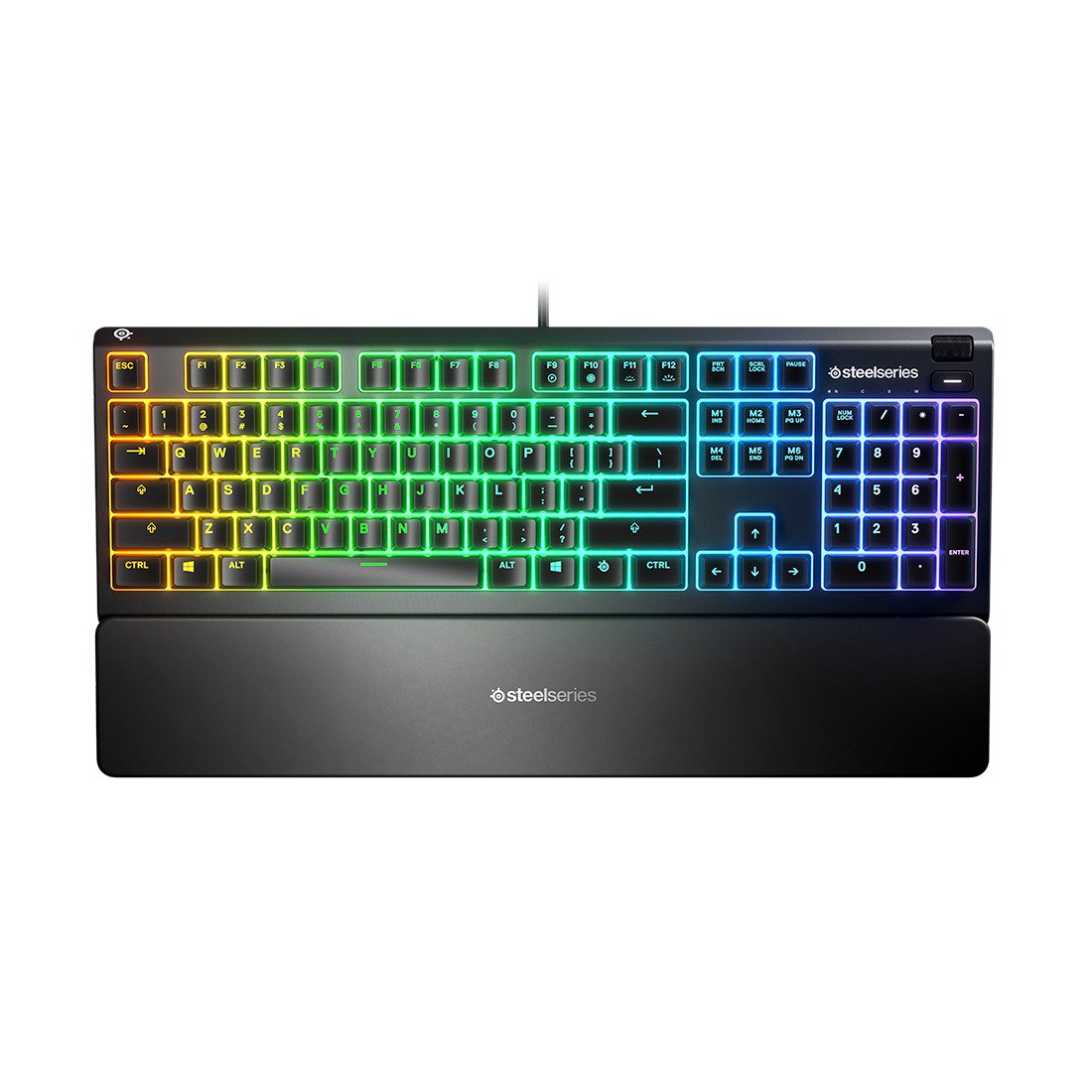 Клавиатура SteelSeries Apex 3 черная