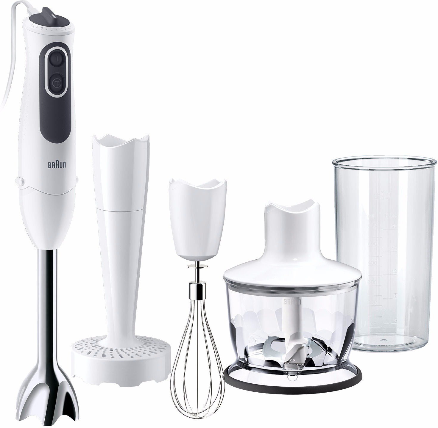 Блендер Braun MQ 3137 Sauce+ белый