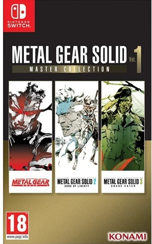 Игра для NS Metal Gear Solid Vol.1. Master Collection