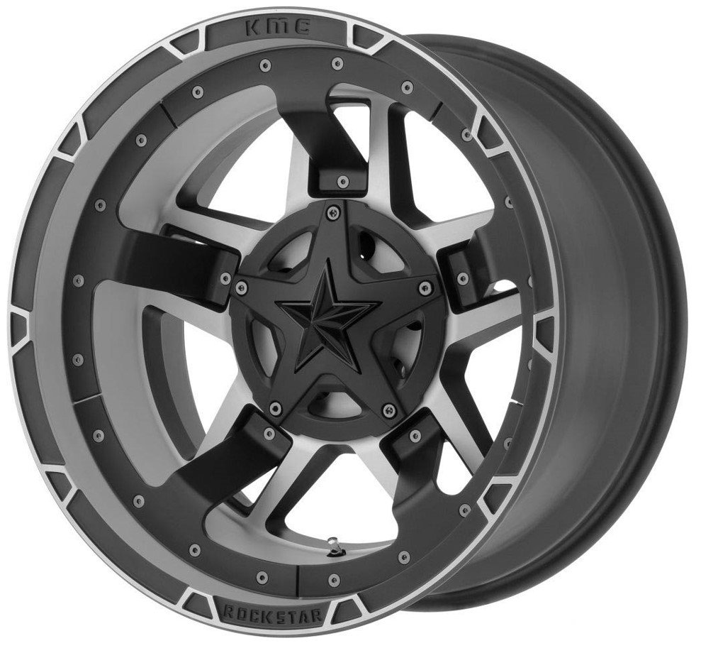 Комплект дисков XD Series XD827 Rockstar III 5x139.7/150.0 9x17 ET-12 D110.5 Matte Black Machined купить,811200