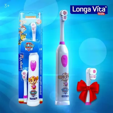 Электрическая Зубная щетка Longa Vita KAB-3 Paw Patrol Pink купить,0