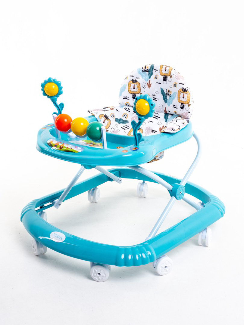 Ходунки Tomix Little Travel Lion голубые купить,NaN
