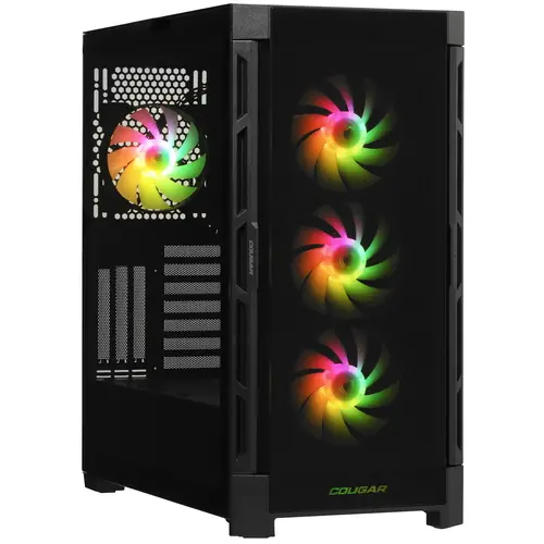 Корпус Cougar Duoface Pro RGB CGR-5AD1B-RGB черный