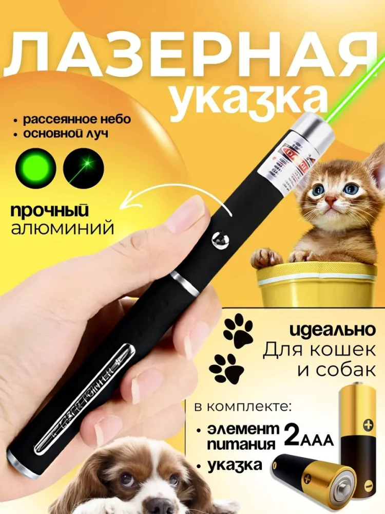 Лазер для самостоятельных игр перо