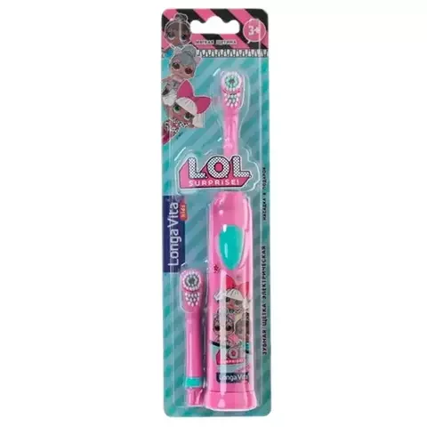 Электрическая зубная щётка Longa Vita KEK-1 L.O.L Surprise Pink - ForteMarket Электрическая зубная щётка Longa Vita KEK-1 L.O.L Surprise Pink купить,0