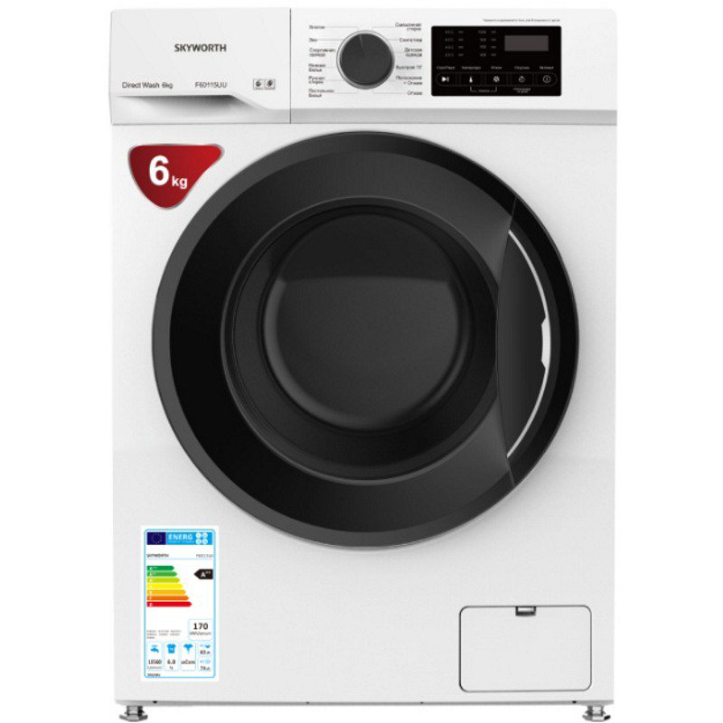 Стиральная машина Skyworth F60115UU белая