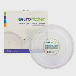 Тарелка для СВЧ Euro Kitchen EUR N-02 Transparent