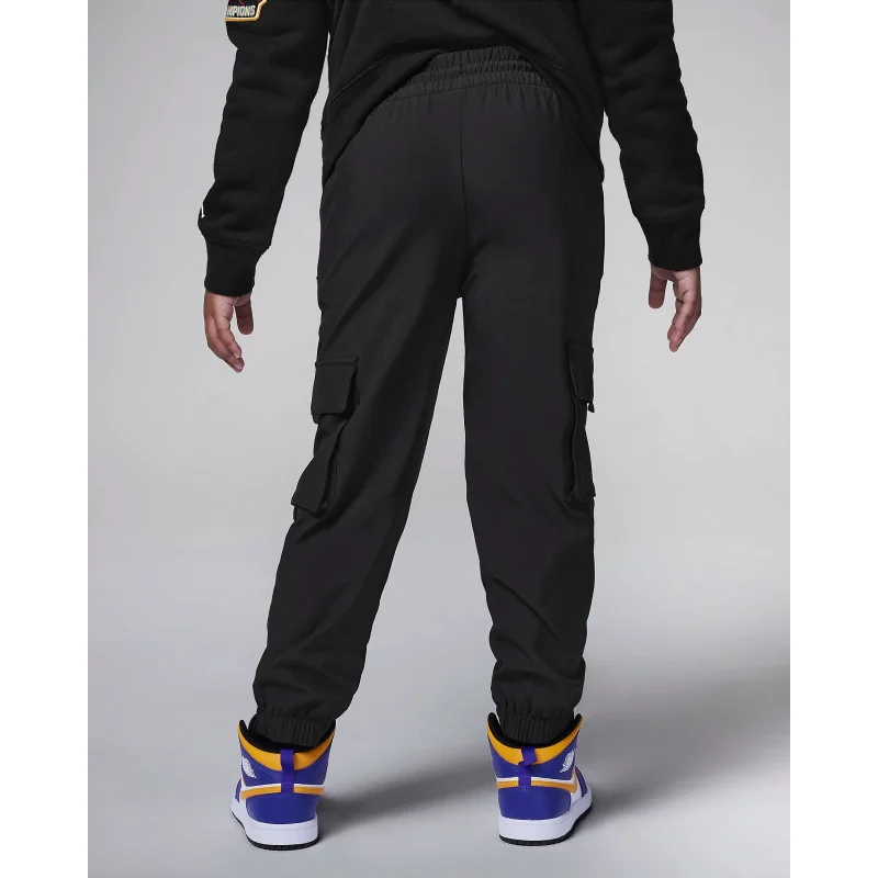 Брюки для девочки Jdg Jordan Post Up Cargo 35C654 023 3T черный купить,NaN