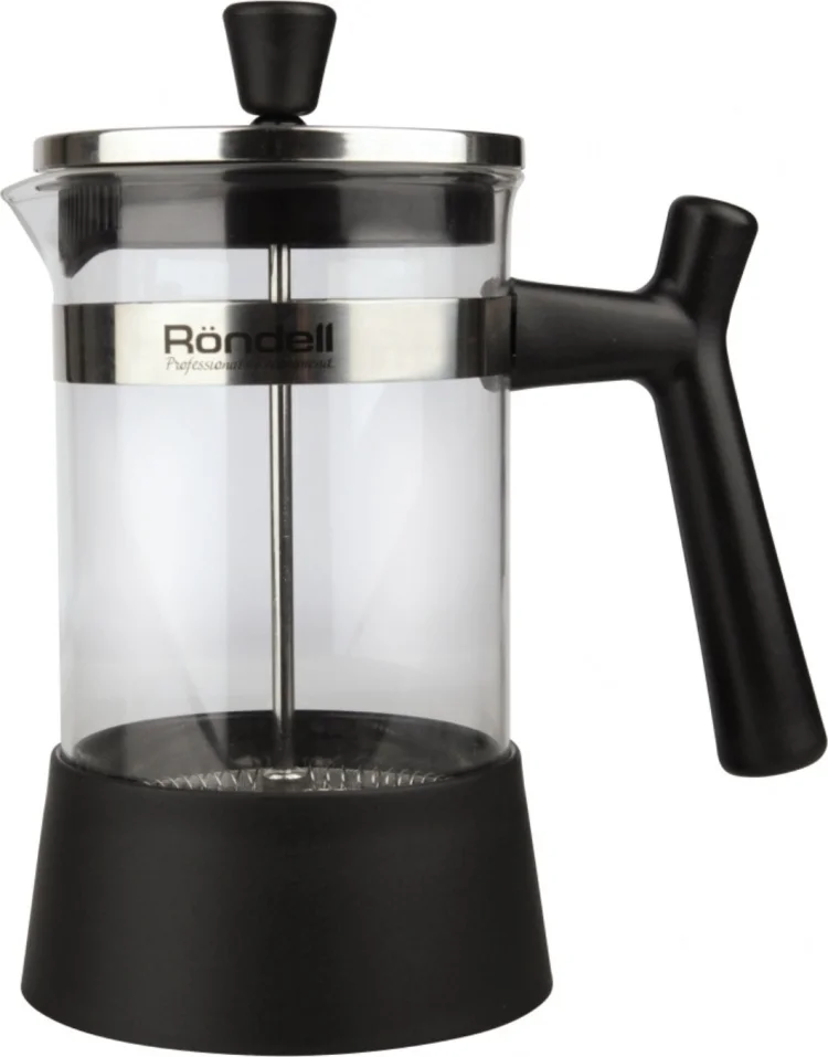 Френч-пресс Rondell Crystal Grey RDS-426 Black