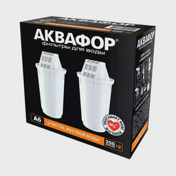Фильтр для воды Аквафор А6 2шт White