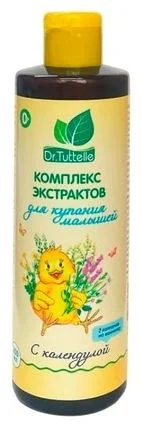Комплекс экстрактов для купания малышей Dr.Tuttelle 250мл календула купить,NaN