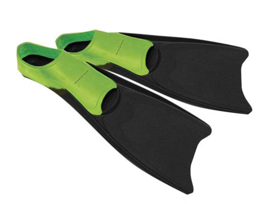 Ласты Madwave Fins Long 44-46 черно-зеленые купить,NaN