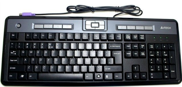 Клавиатура A4tech KL-50 USB черная - ForteMarket Клавиатура A4tech KL-50 USB черная купить,0