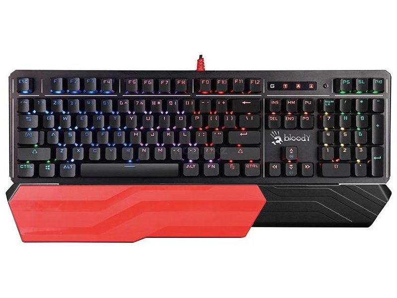 Клавиатура игровая A4Tech Bloody B975OR черная