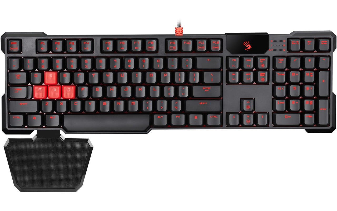 Клавиатура игровая A4tech B540 USB 1.8m черная