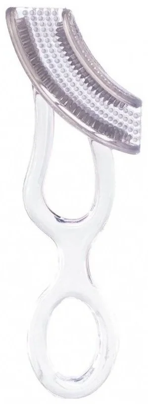 Силиконовая зубная щетка Jack NJill Silicone Tooth & Gum Brush Stage 3 купить,NaN