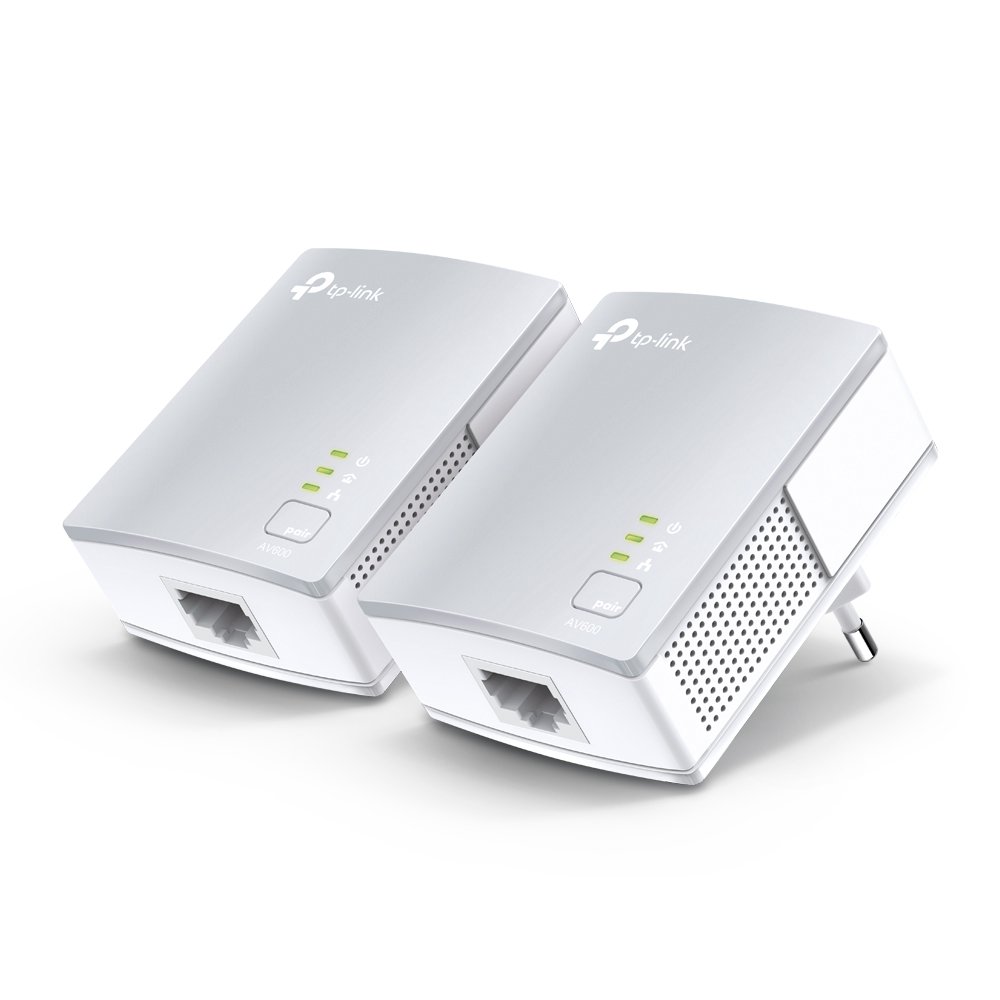 Адаптер Powerline Tp-Link TL-PA4010 KIT белый 