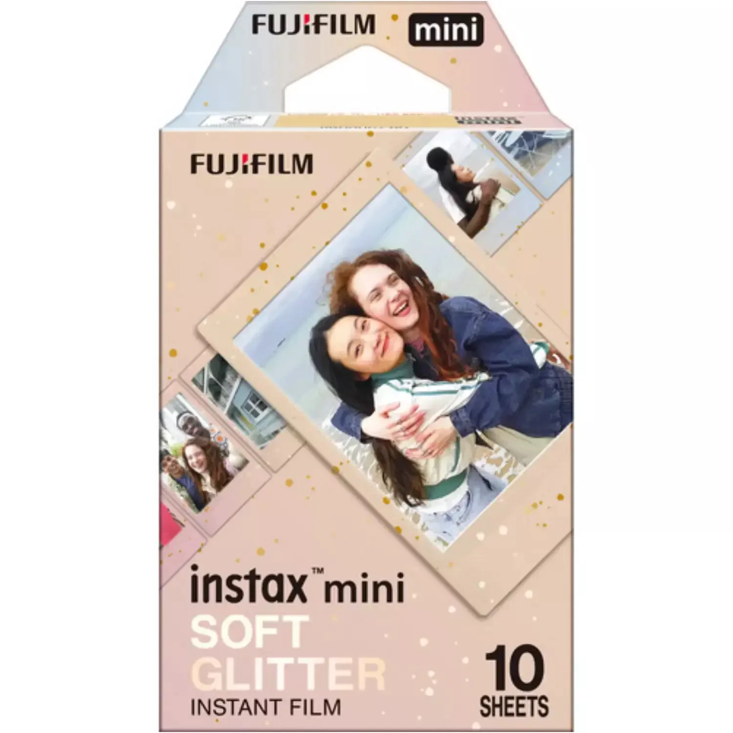 Пленка для моментальных снимков Fujifilm instax mini soft glitter 10шт