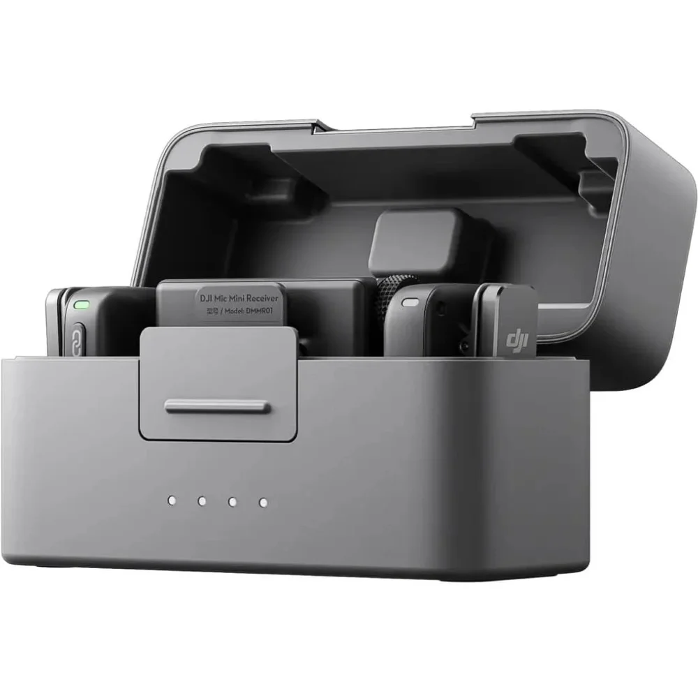 Петличный микрофон DJI Mic Mini 2 TX + 1 RX + Charging Case Black