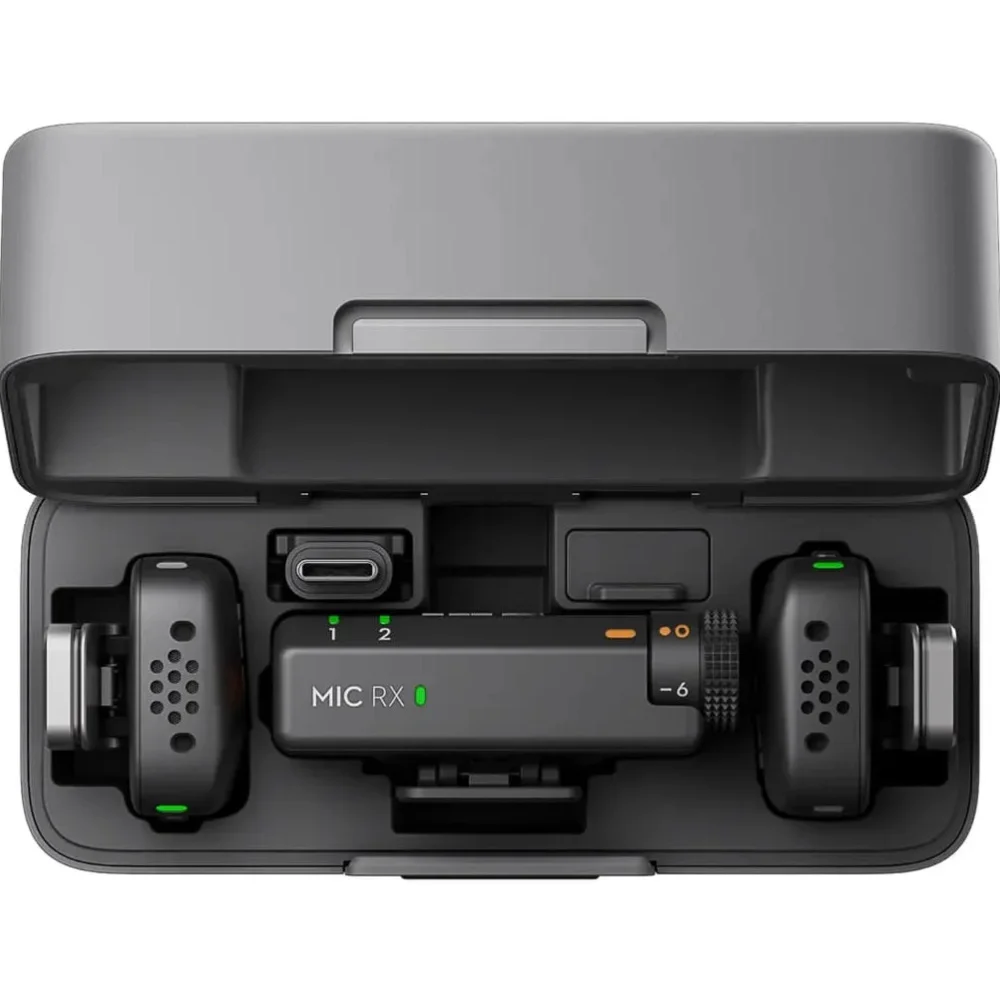 Петличный микрофон DJI Mic Mini 2 TX + 1 RX + Charging Case Black