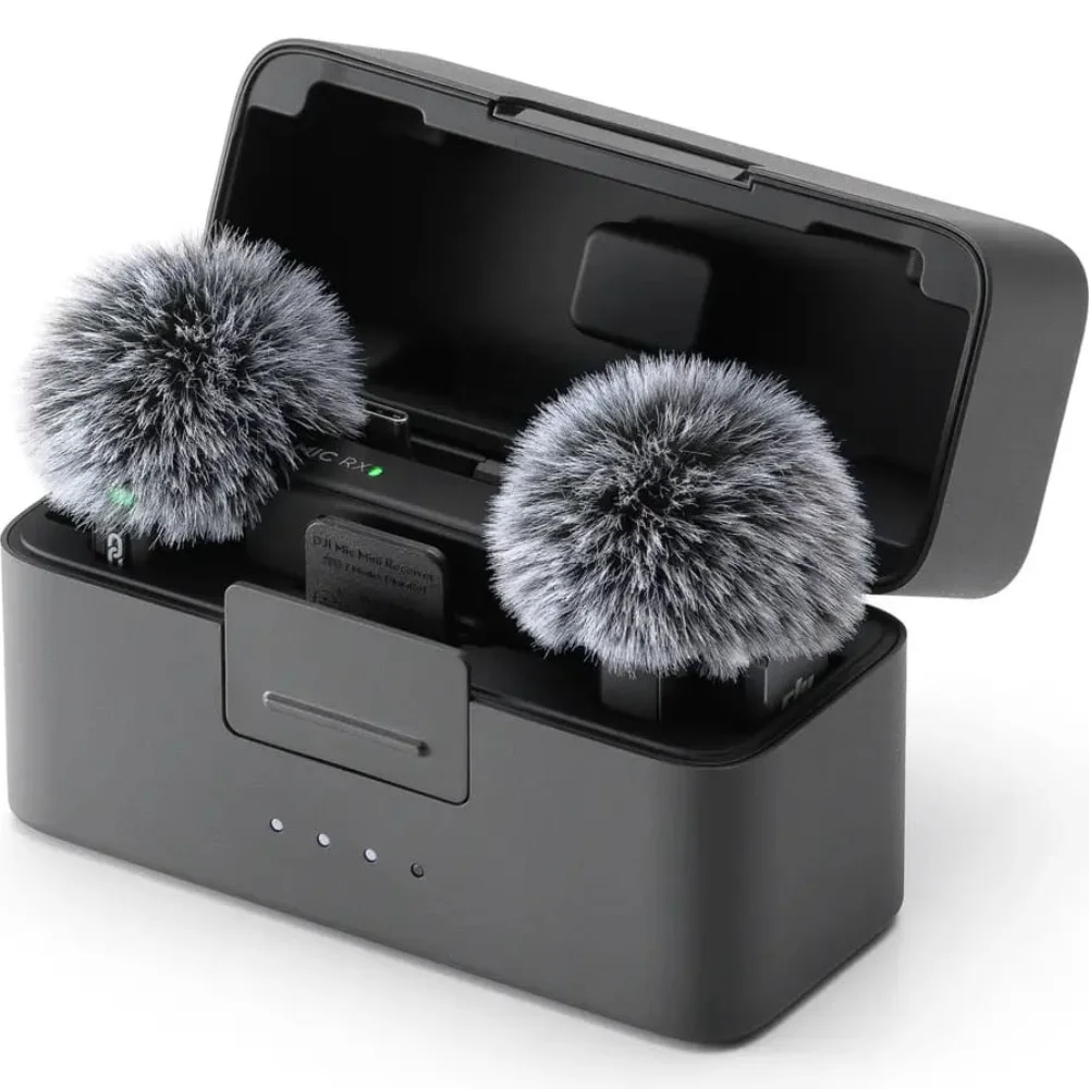 Петличный микрофон DJI Mic Mini 2 TX + 1 RX + Charging Case Black