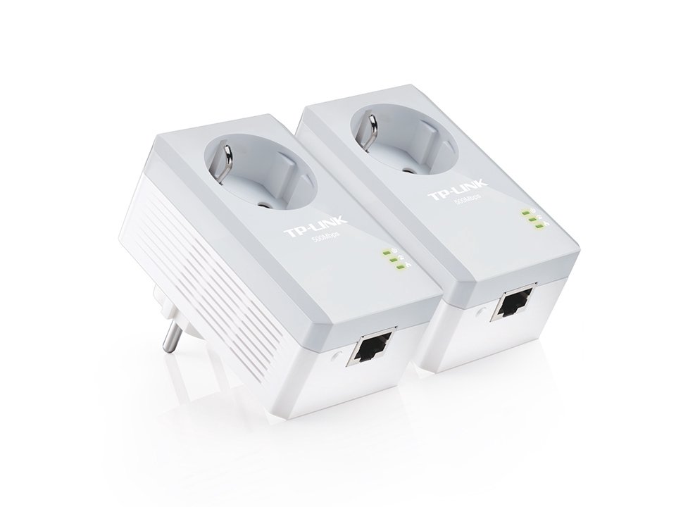 Адаптер Powerline Tp-Link TL-PA4010P KIT белый