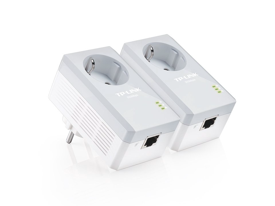 Адаптер Powerline Tp-Link TL-PA4010P KIT белый