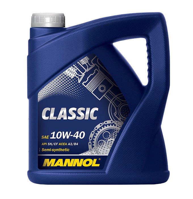 Моторное масло MANNOL Classic 10W40 SN/CF 5L