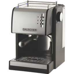 Кофемашина Dauscher DCM-1666LX черно-серебристая