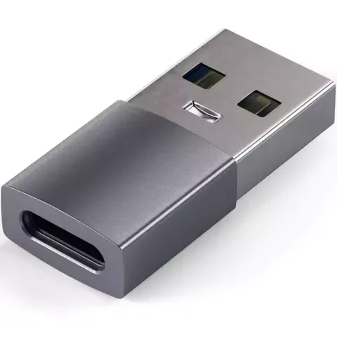 Адаптер Satechi Type-A to Type-C Space Gray