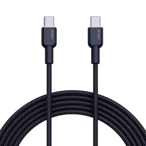 Кабель Aukey CB-C2 USB 3.1 Type C to Type C 60Вт 1 м CB-NCC1 Black