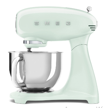 Миксер Smeg SMF03PGEU светло-зеленый купить,NaN