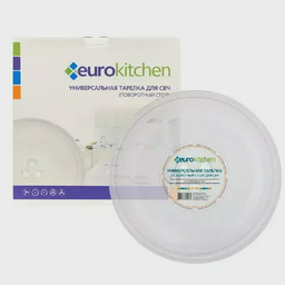Тарелка для СВЧ Euro Kitchen EUR N-06 Transparent