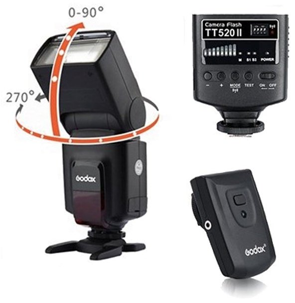 Фотовспышка Godox TT520 II купить,0