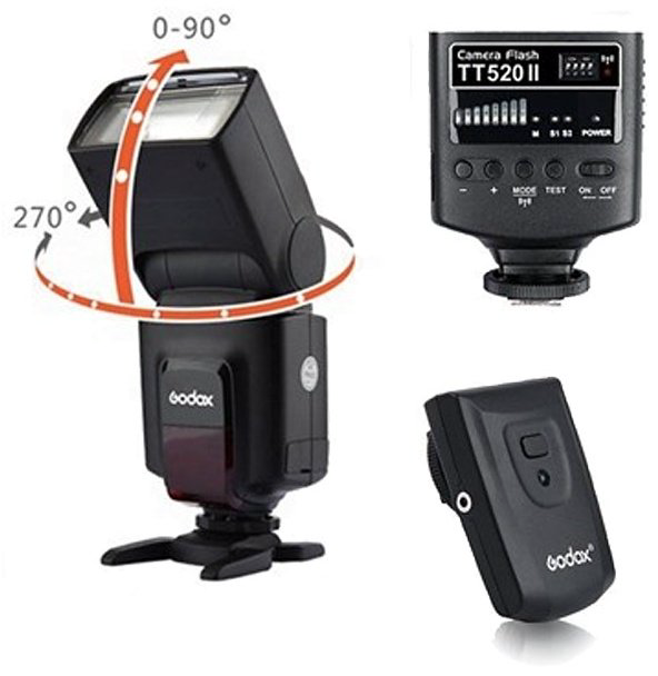 Фотовспышка Godox TT520 II купить,NaN