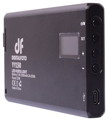 Постоянный свет DF YY150 Vlogger Light RGB - ForteMarket Постоянный свет DF YY150 Vlogger Light RGB купить,0