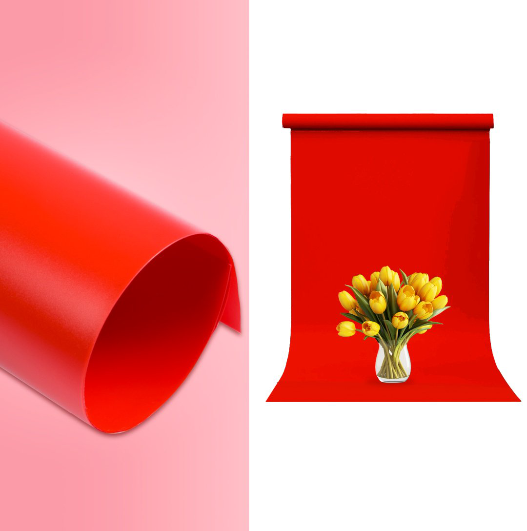Фотофон Fovitex PVC-1,20х2,0 красный купить,NaN