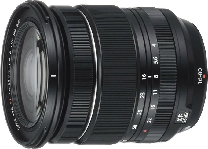 Объектив Fujifilm Fujinon XF 16-80mm f/4 R OIS WR черный купить,NaN