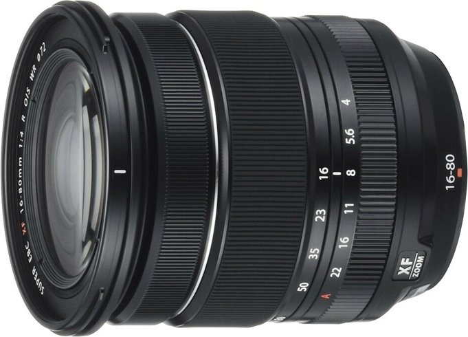 Объектив Fujifilm Fujinon XF 16-80mm f/4 R OIS WR черный купить,NaN