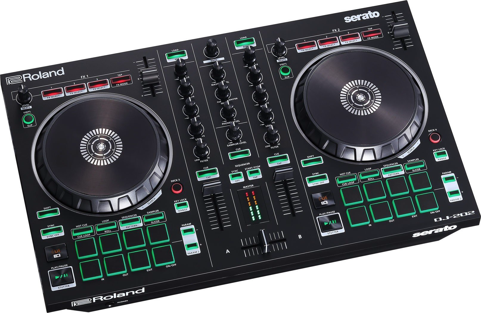 DJ контроллер Roland DJ-202 купить,NaN